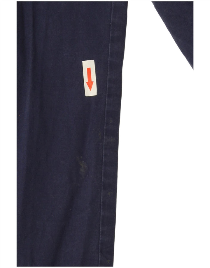 Lee Damen gerade Cargohose US 10 Large W32 L24 Marineblaue Baumwolle