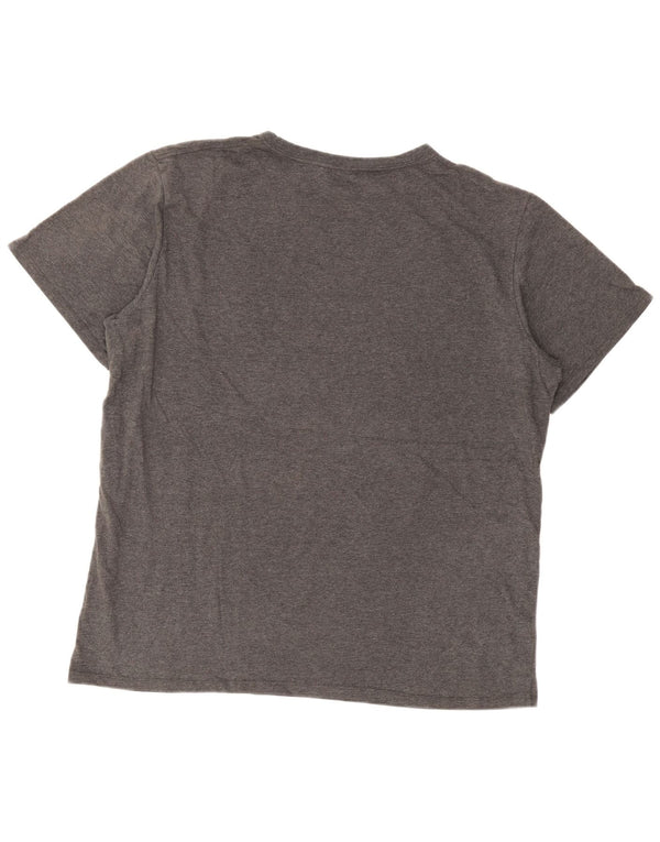 O'Neill Herren Grafik T-Shirt Top 2XL Grau Baumwolle
