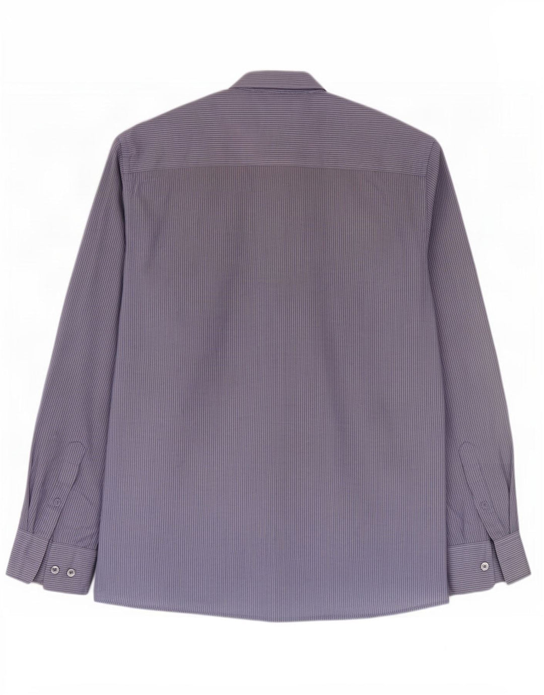 Pierre Cardin Herrenhemd, großes blaues Nadelstreifen-Polyester