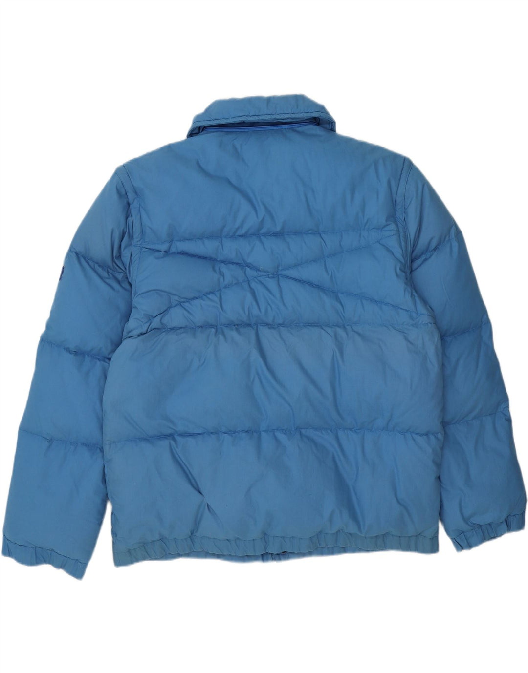 ETIREL Mens Padded Jacket UK 42 XL Blue Cotton Vintage Etirel and Second-Hand Etirel from Messina Hembry 