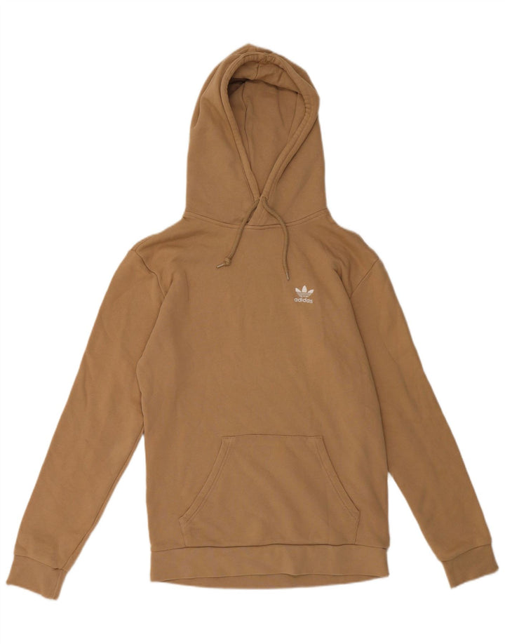 Adidas Herren Kapuzenpullover, kleine braune Baumwolle