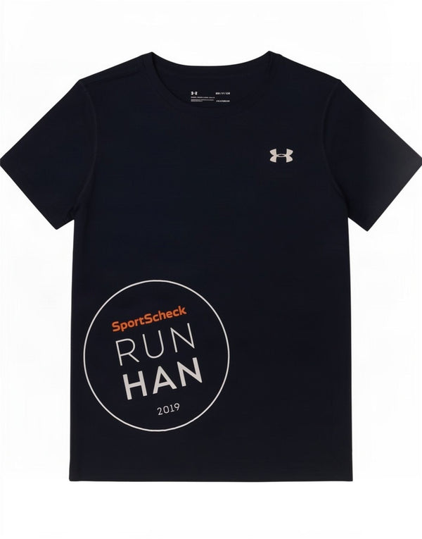 Under Armour Herren Heat Gear Graphic T-Shirt Top Small Marineblau