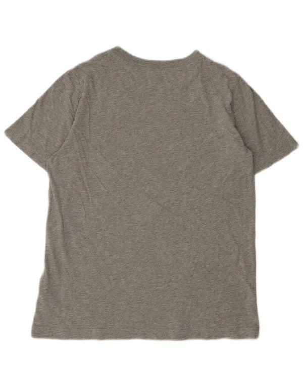 Nike Jungen-T-Shirt mit Standard-Passform, Grafik, Größe L, Grau, Baumwolle, 13–14 Jahre