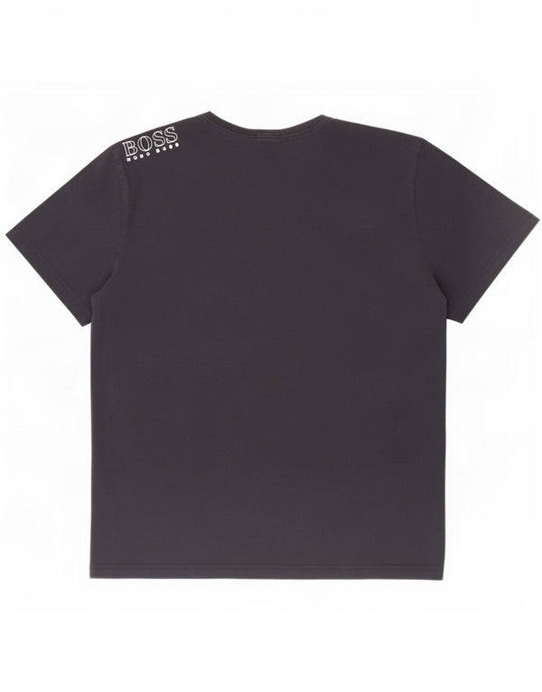 Hugo Boss Herren-T-Shirt mit normaler Passform, 3XL, Marineblau, Baumwolle