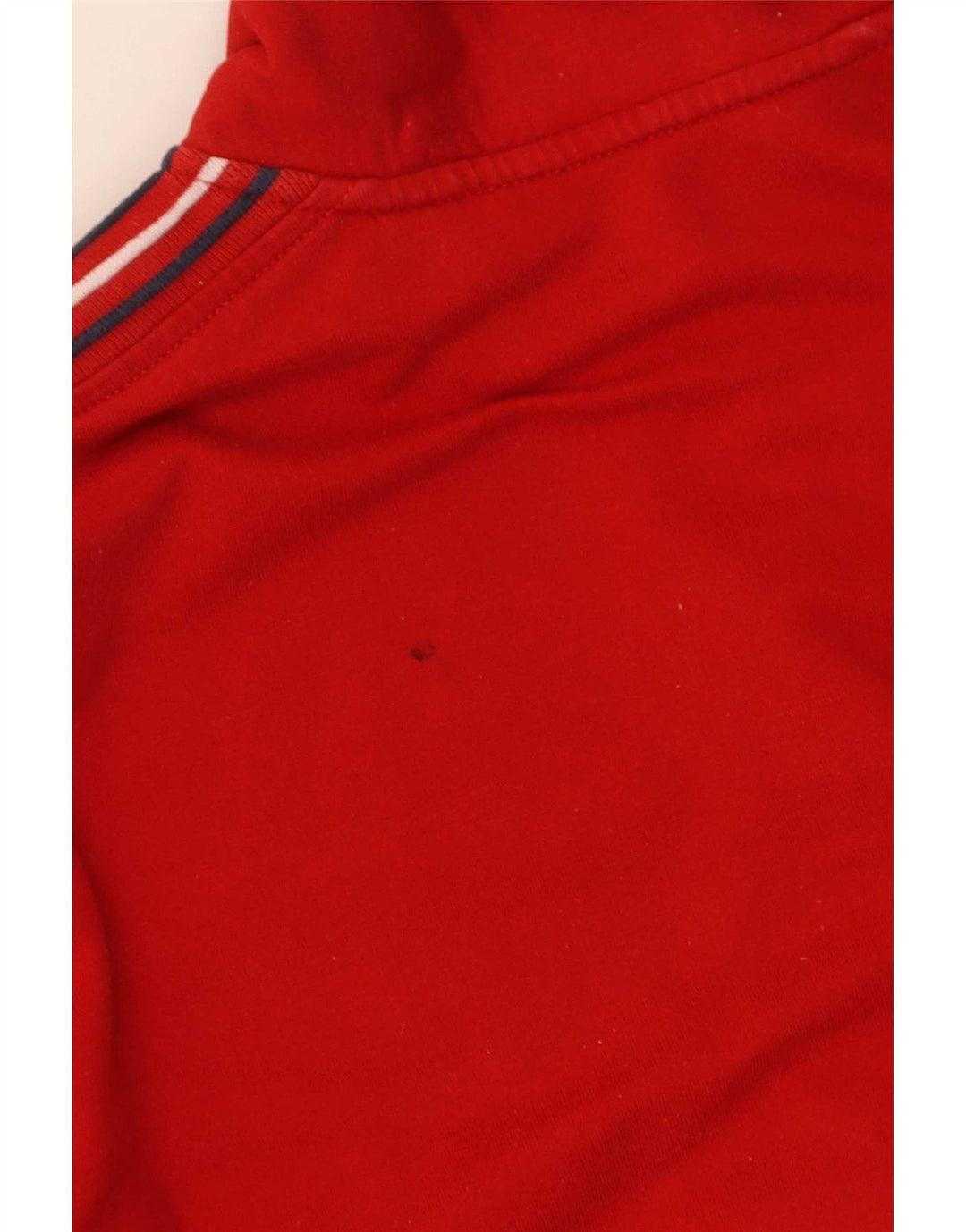 Tommy Hilfiger Damen-Trainingsanzug-Top-Jacke, UK 16, große rote Baumwolle