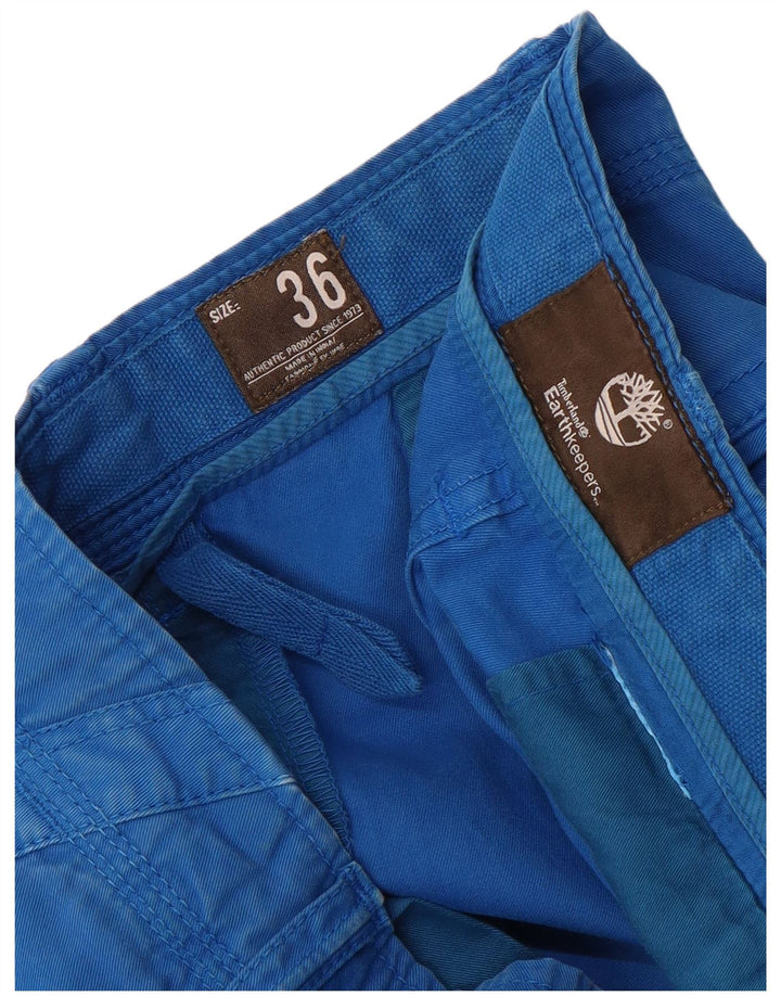 Timberland Herren Cargoshorts W36 Large Blau