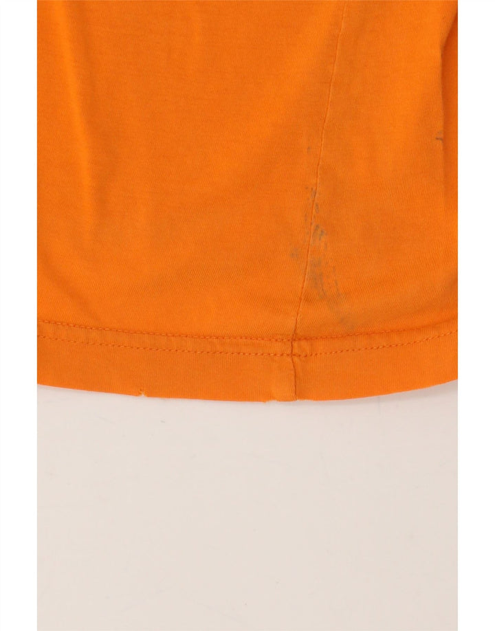 FILA Mens T-Shirt Top XL Orange Vintage Fila and Second-Hand Fila from Messina Hembry 