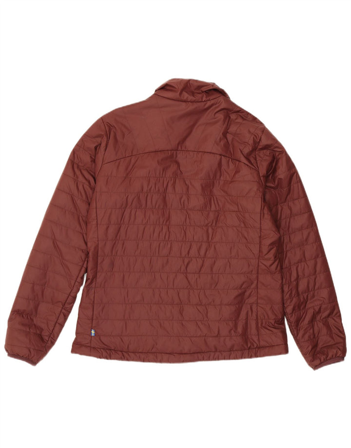 Fjall Raven Damen Wattierte Jacke UK 14 Medium Burgund Polyamid