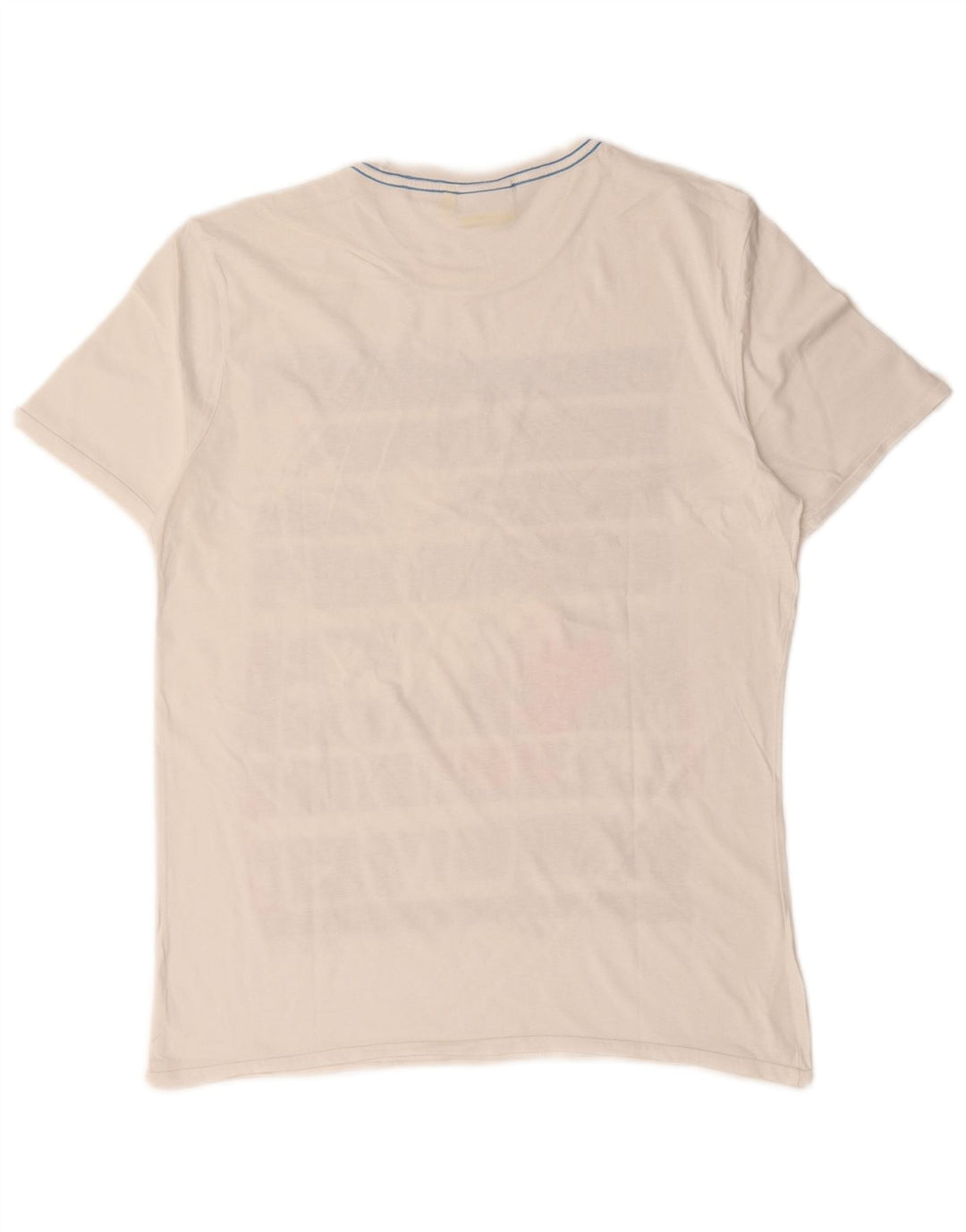 Diadora Herren-T-Shirt mit Grafik, mittelweiße Baumwolle