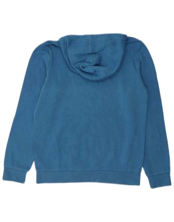 CHAMPION Jungen-Pullover mit grafischem Kapuzenpullover, 13–14 Jahre, XL, blaue Baumwolle