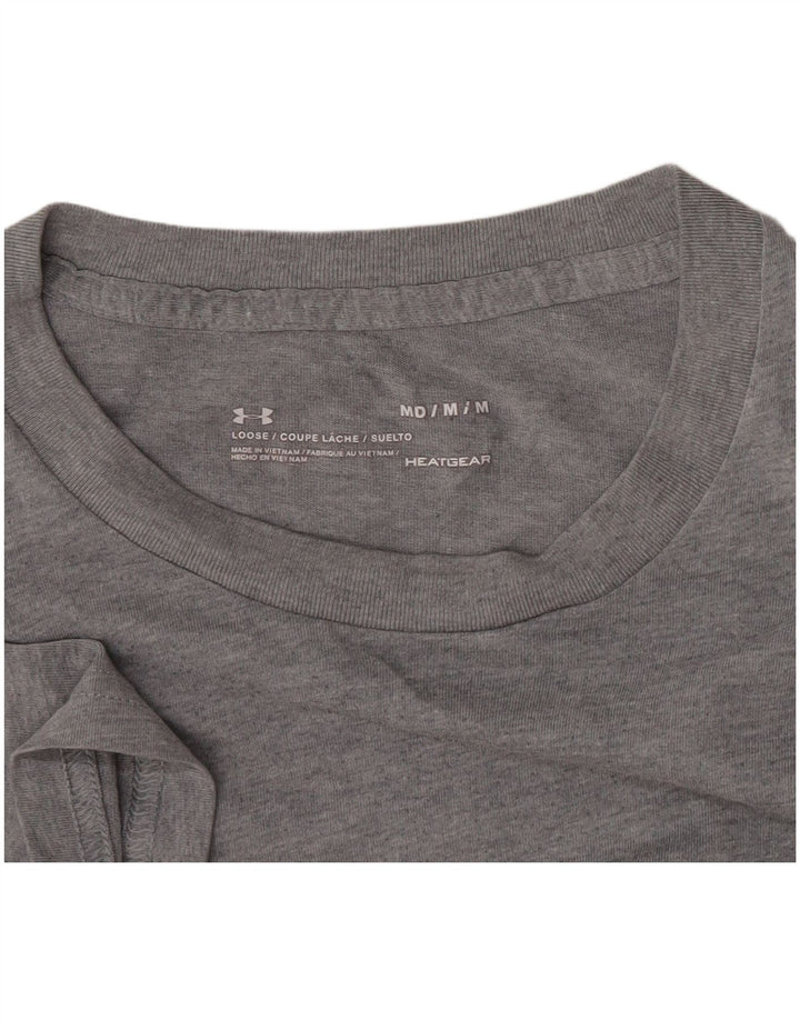Under Armour Herren Heat Gear Graphic T-Shirt Top Mittelgrau