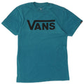 VANS Herren-T-Shirt mit klassischer Passform, Grafik, Größe S, Blau, Baumwolle