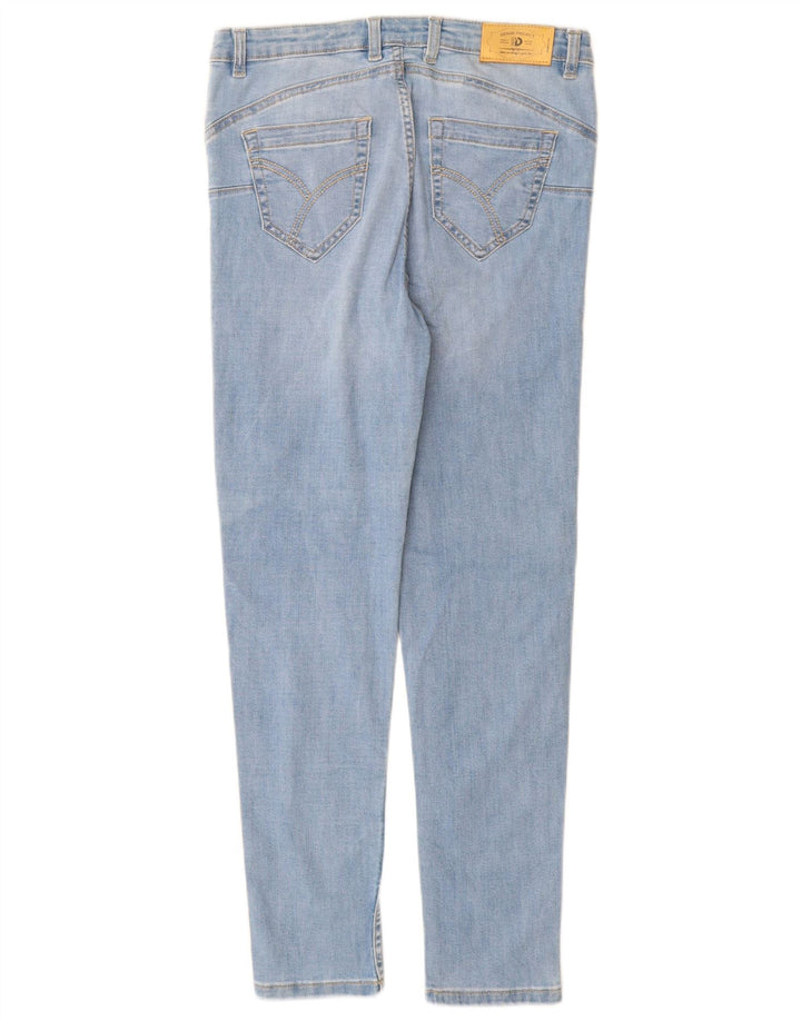 Dack's Damen Slim Jeans IT 44 Medium W30 L28 Blaue Baumwolle