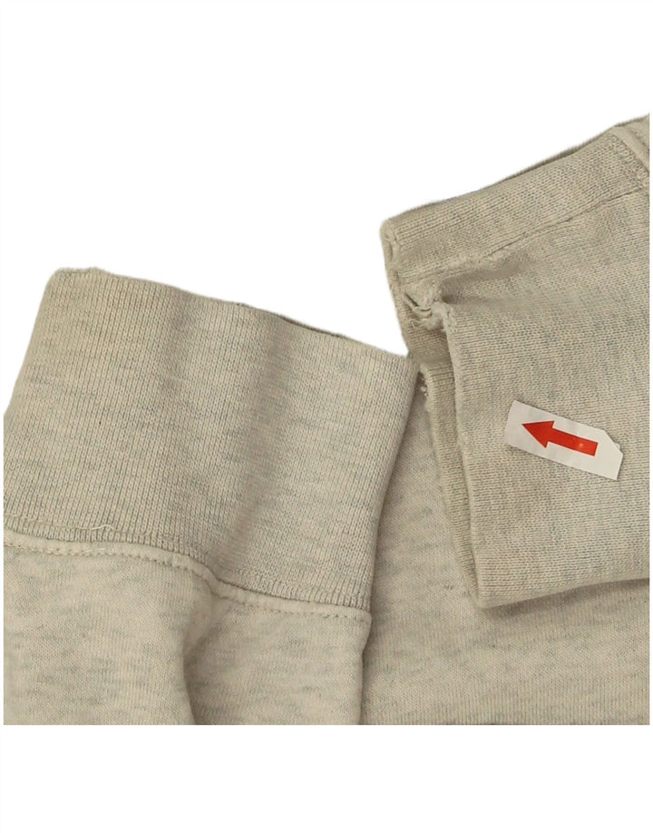Nike Herren-Kapuzenpullover mit Grafik, mittelgraue Baumwolle