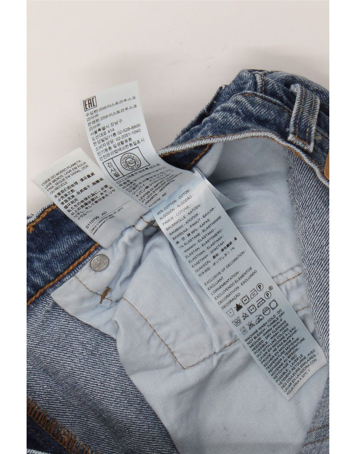 Levi's Herren 501 Straight Jeans W29 L32 Blaue Baumwolle