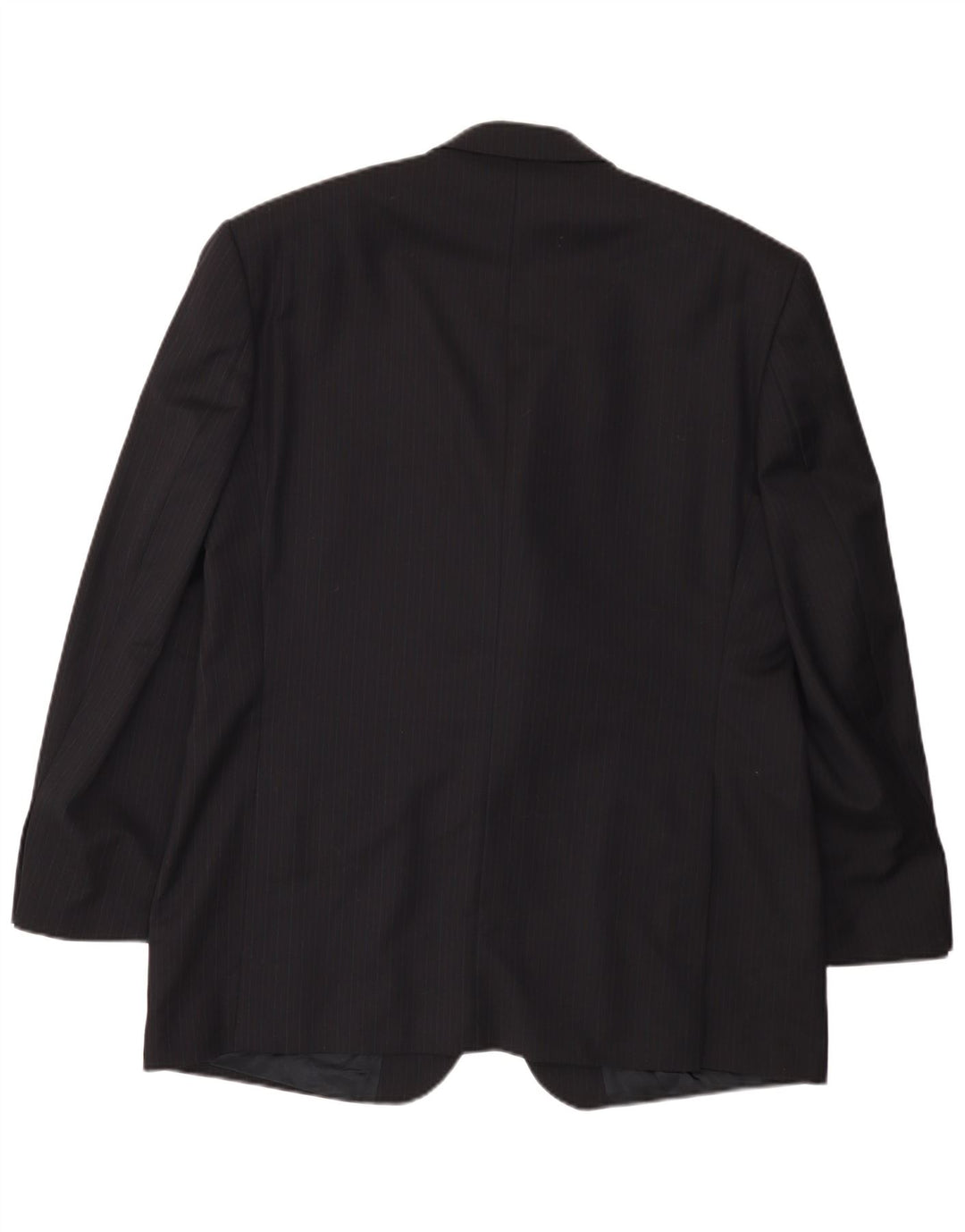 Yves Saint Laurent Herren Blazer Jacke IT 54 2XL Marineblauer Nadelstreifen