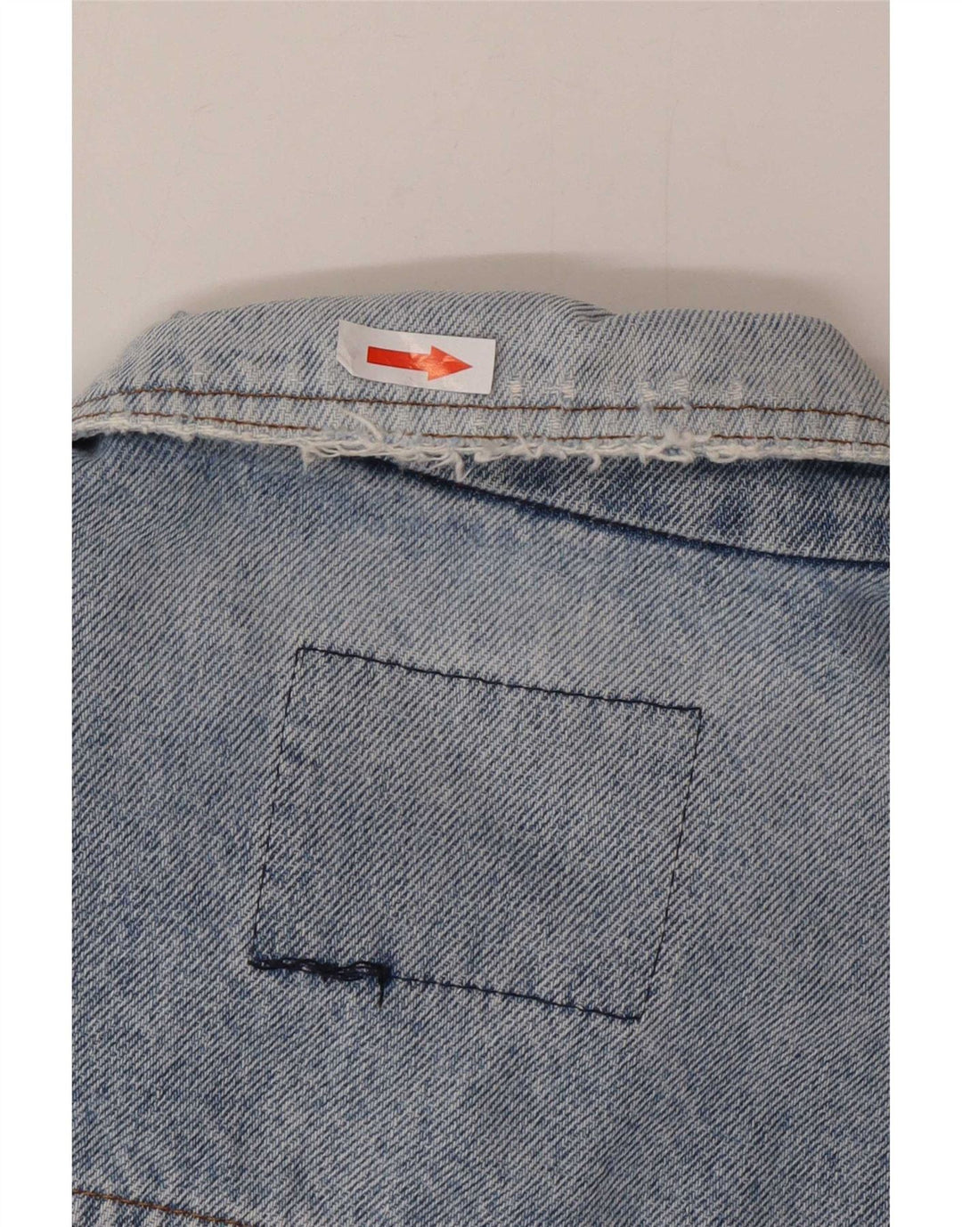 Casucci Herren Jeansjacke UK 40 Große blaue Baumwolle
