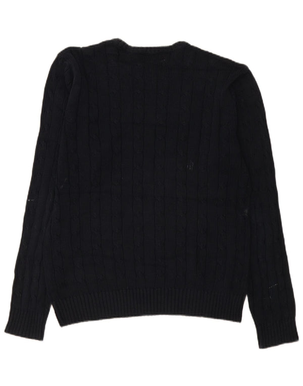 Marks & Spencer Herren Blue Harbor Rundhalspullover Pullover Small Navy