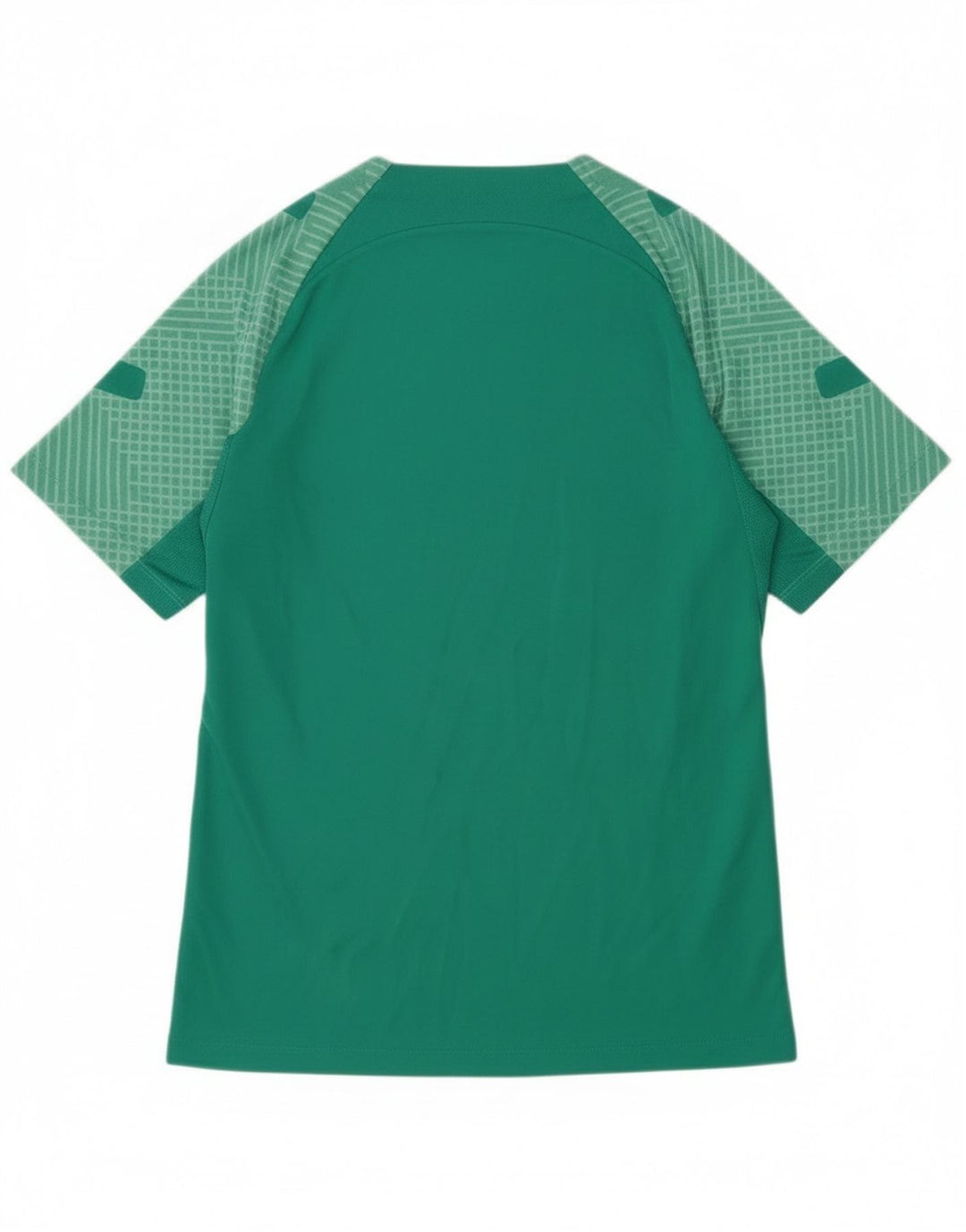 Nike Herren Dri Fit Slim Fit T-Shirt Top Small Grün Polyester