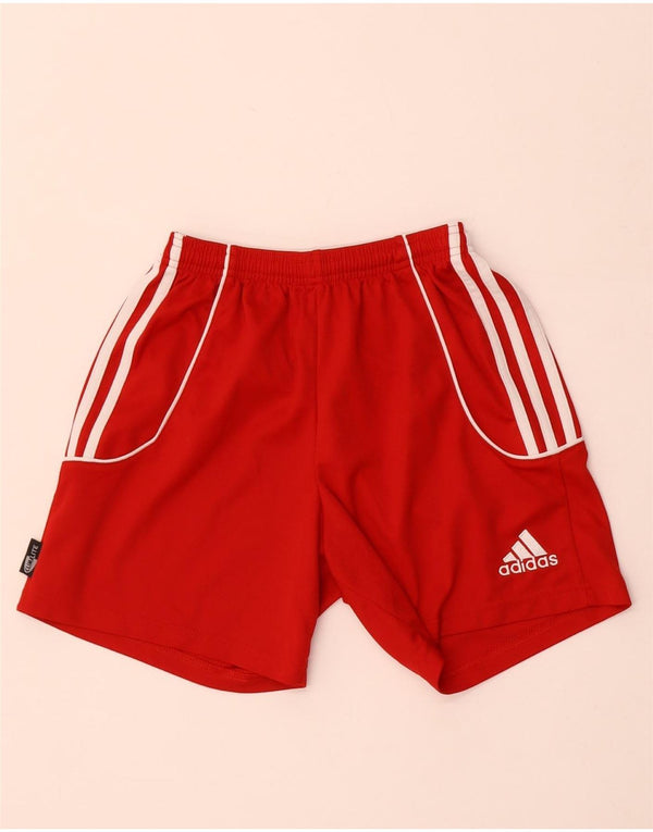 Adidas Jungen Climalite Sport Shorts 7–8 Jahre XS Rot Polyester
