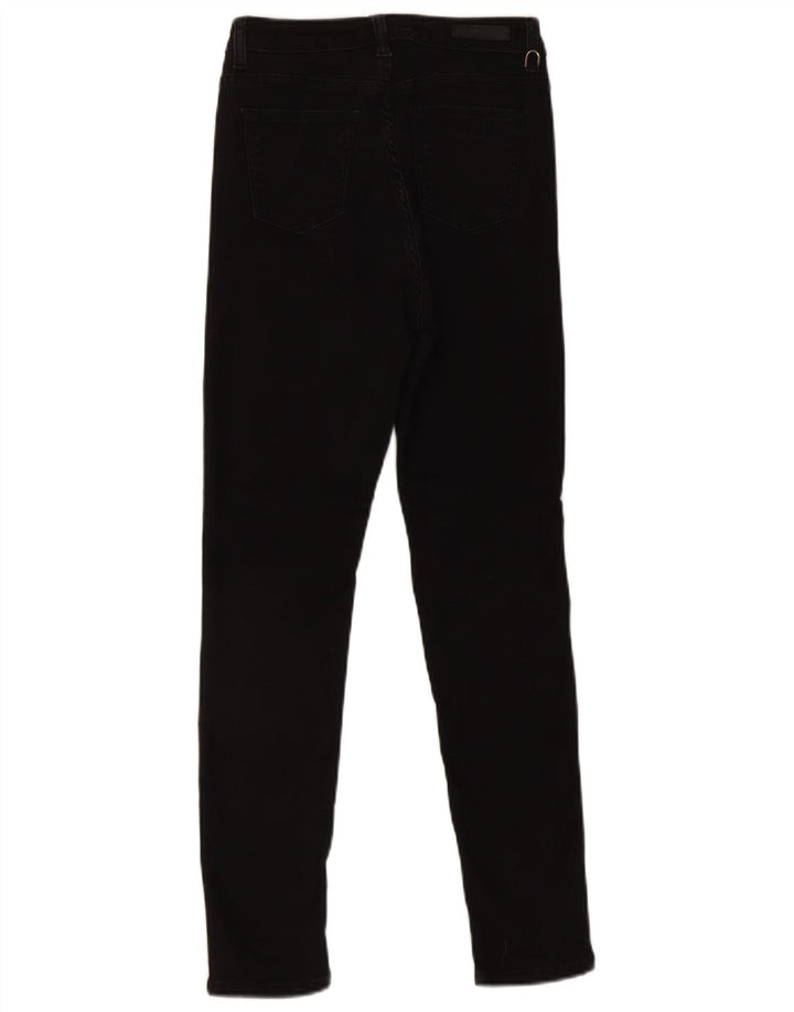 Max & Co. Damen Skinny Jeans W26 L27 Schwarze Baumwolle
