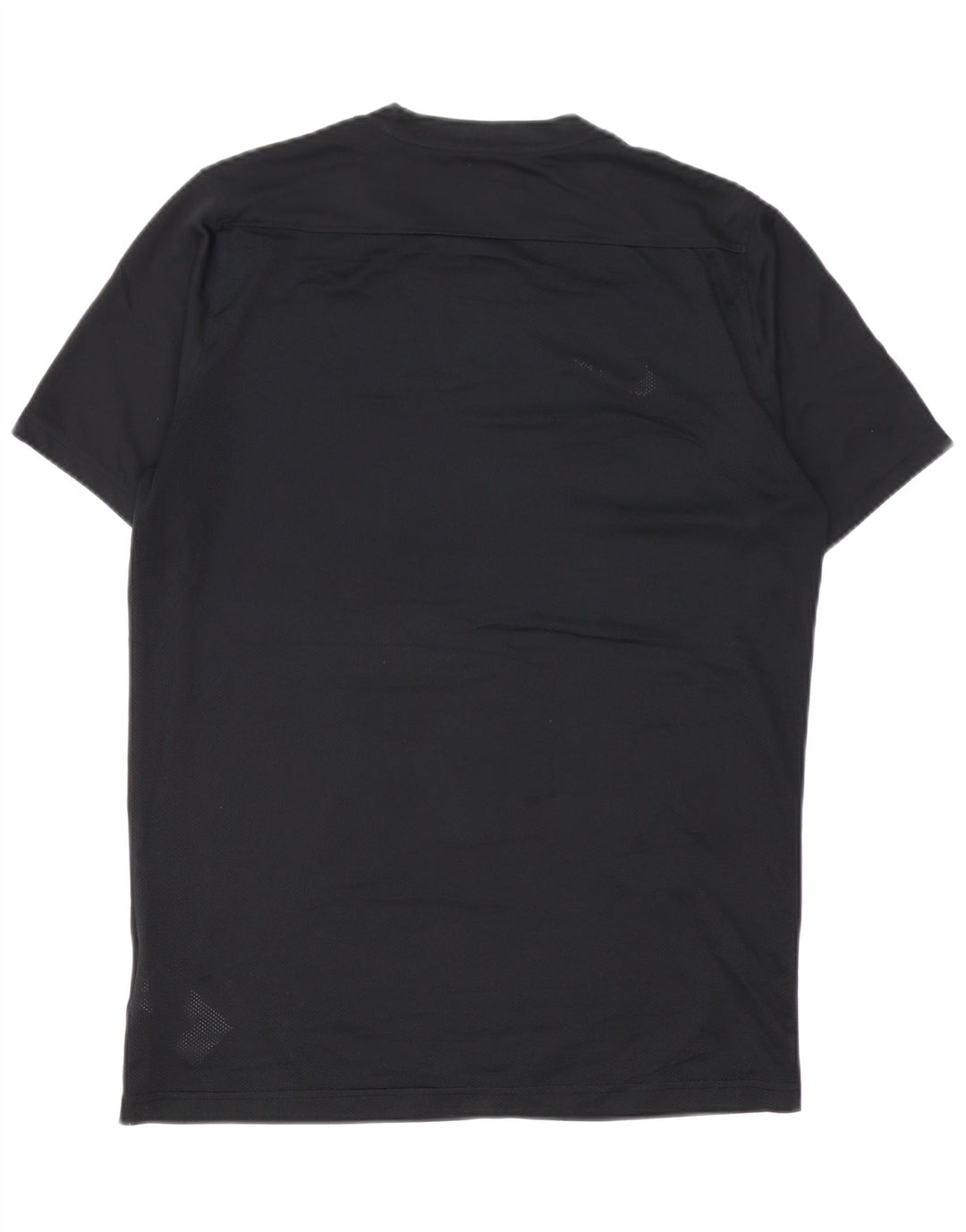 NIKE Herren Dri Fit T-Shirt Top Large Schwarz Polyester