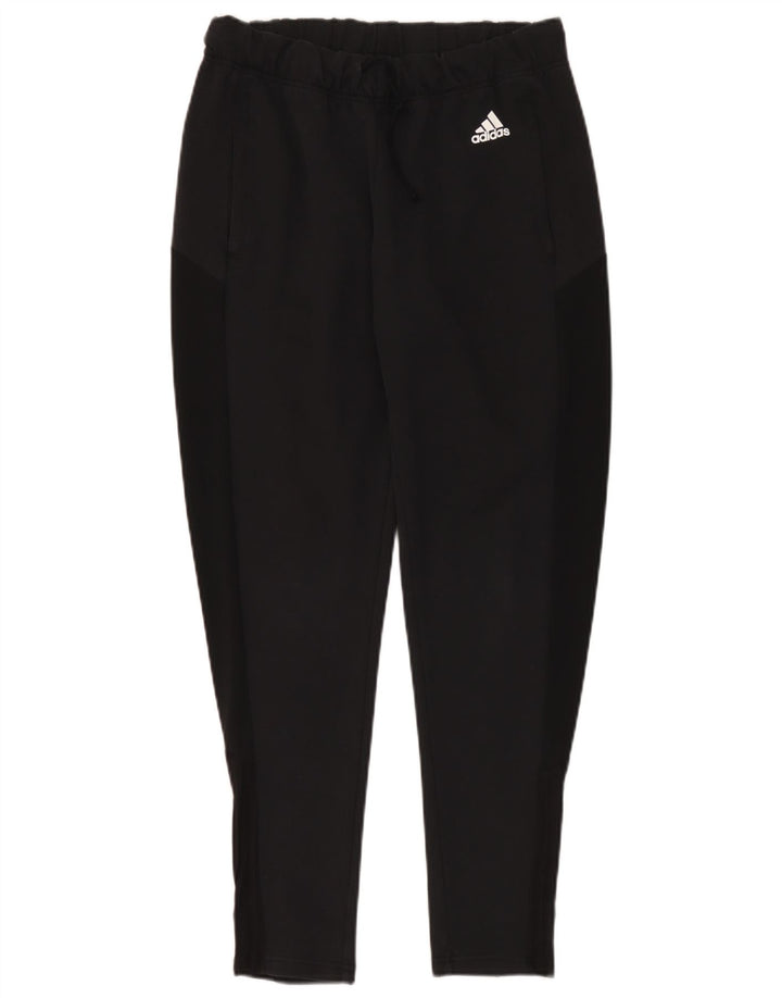 Adidas Damen Trainingshose UK 12/14 Medium Schwarz