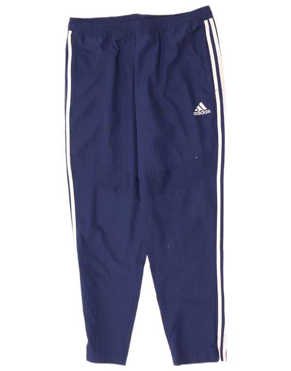 Adidas Herren Climalite Trainingshose, groß, marineblau, Polyester