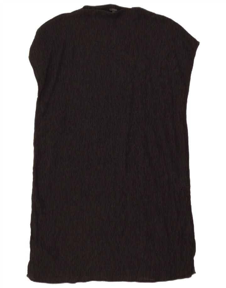 Cos Damen Übergroßes Etuikleid UK 6 XS Schwarz