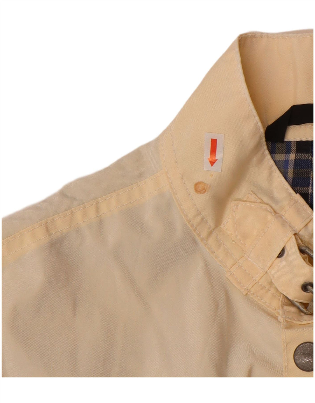 BELSTAFF Herren Utility Gilet IT 46 Small Off White Nylon