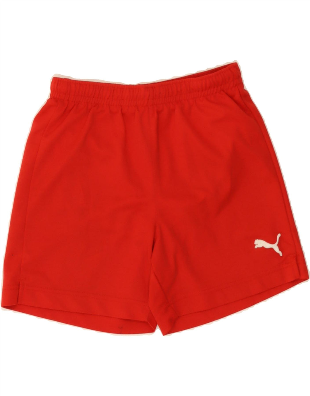 PUMA Boys Sport Shorts 9-10 Years Red Vintage Puma and Second-Hand Puma from Messina Hembry 