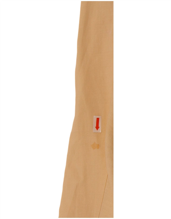 Benetton Damen A-Linien-Rock W28 Mittelgelb