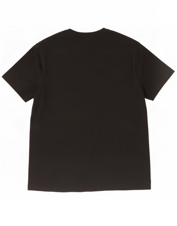 Reebok Herren Grafik T-Shirt Top 2XL Schwarz Baumwolle