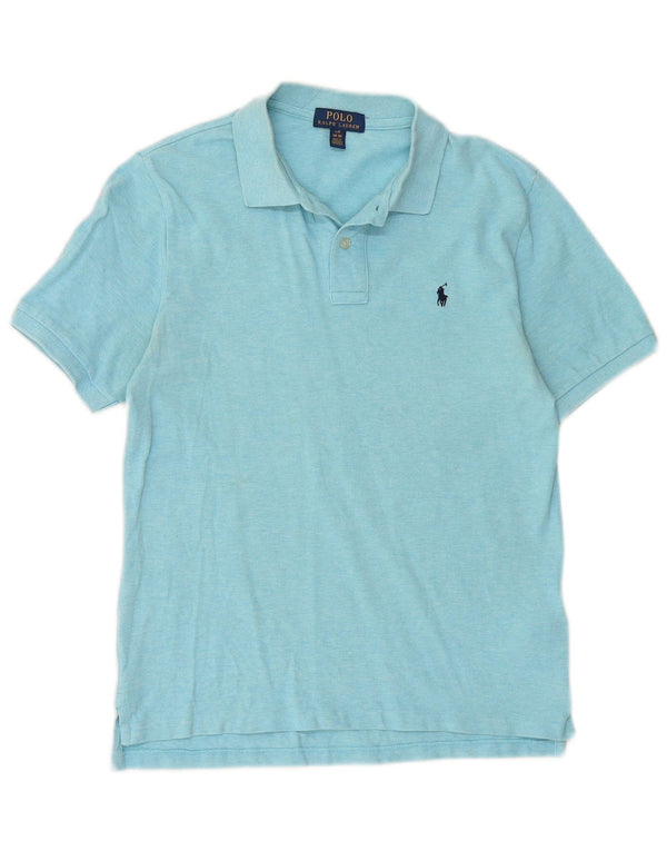 POLO RALPH LAUREN Jungen-Poloshirt, 14–15 Jahre, große blaue Baumwolle