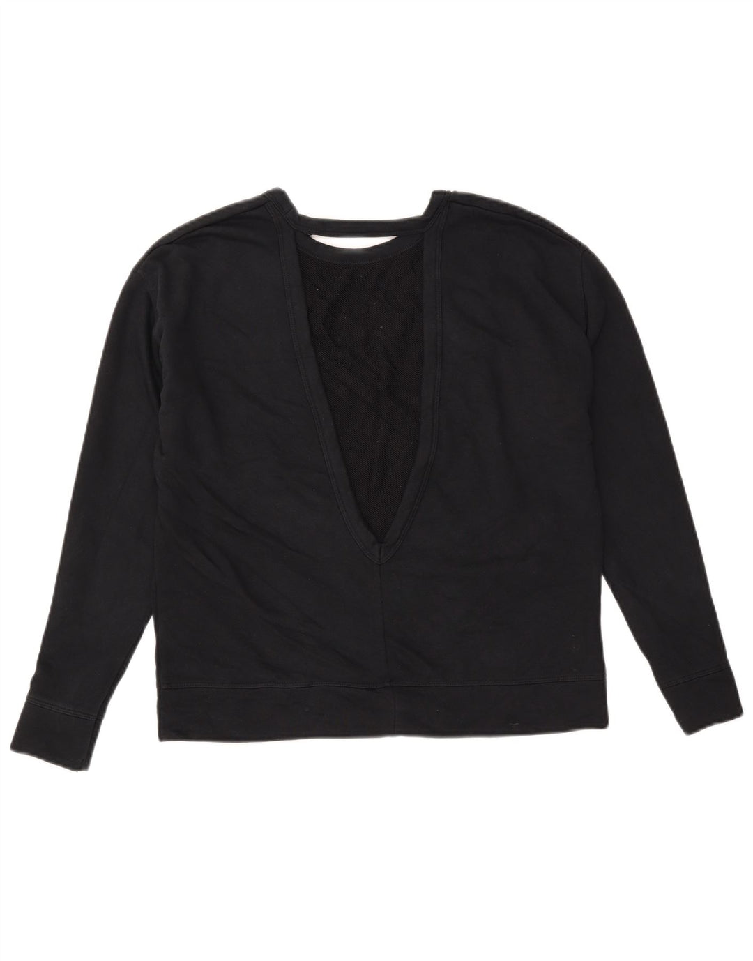 Nike Damen-Sweatshirt Dri Fit in Übergröße, Gr. 10, Größe S, Schwarz, Baumwolle