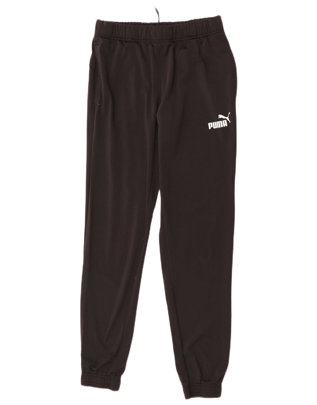 PUMA Damen Trainingshose Jogger UK 12 Medium Schwarz Polyester