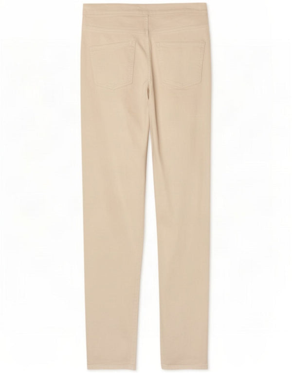 Marks & Spencer Damen Slim Casual Hose UK 12 Medium W32 L27 Weiß