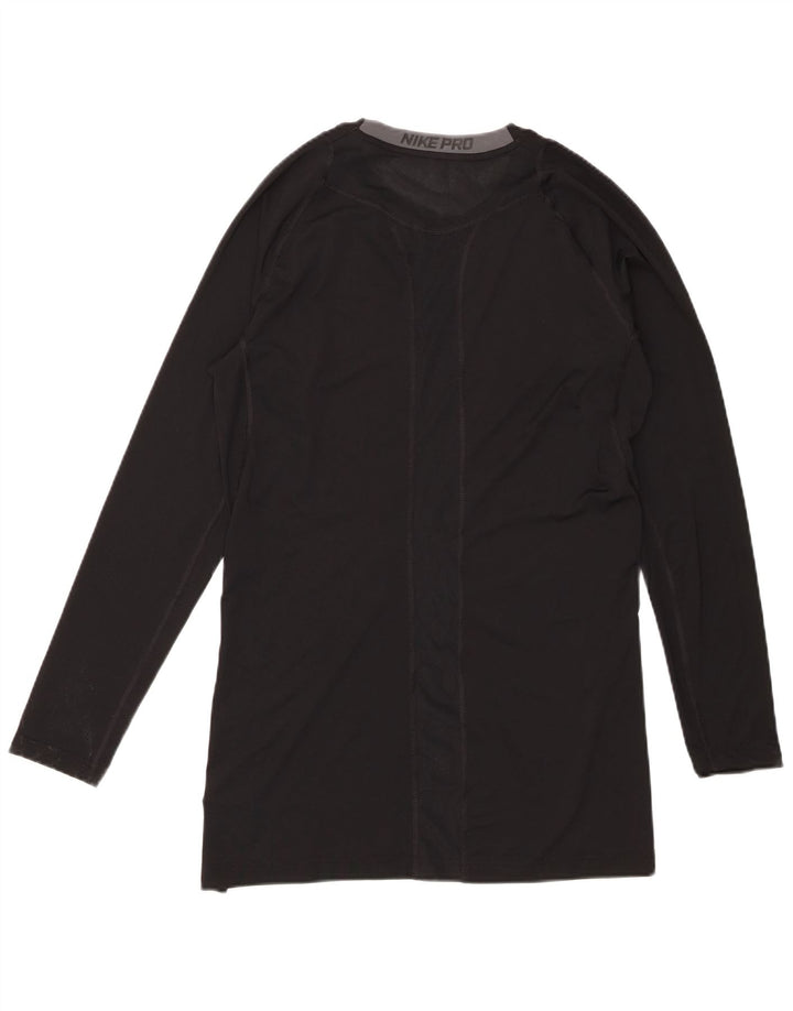 Nike Herren Dri Fit Top Langarm XL Schwarz Polyester