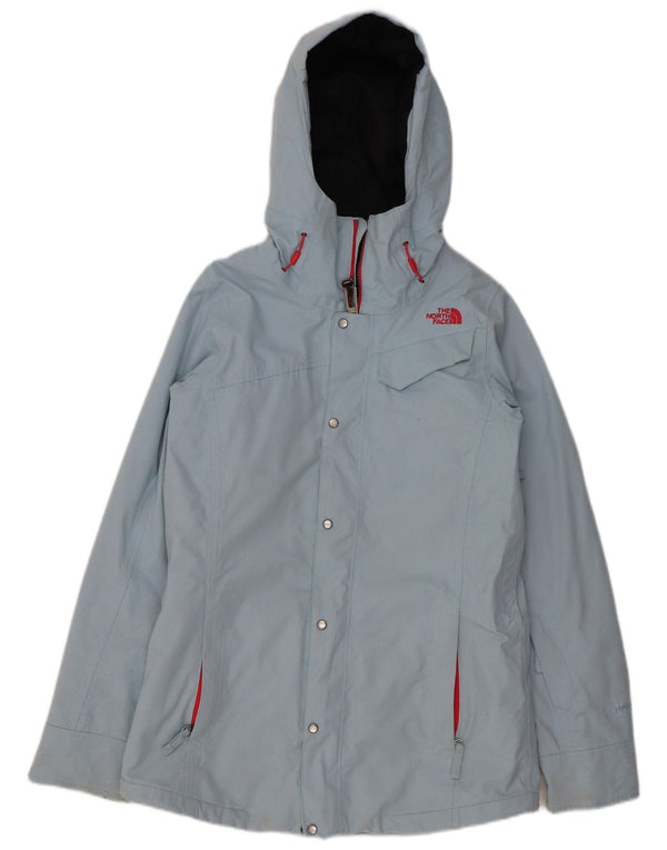 The North Face Womens Hooded Oversized Windbreaker Jacket UK 10 Small Blue