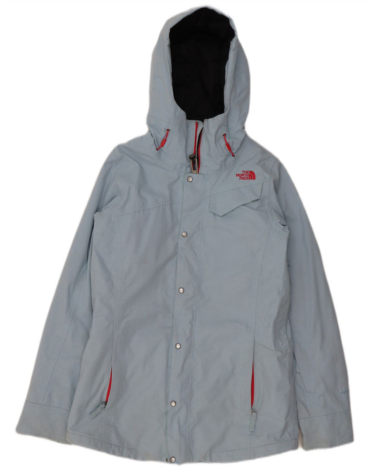The North Face Damen-Windbreaker-Jacke mit Kapuze, übergroß, Gr. 10, klein, Blau
