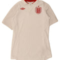 UMBRO Boys Graphic T-Shirt Top 12-13 Years Large Off White Polyester Vintage Umbro and Second-Hand Umbro from Messina Hembry 