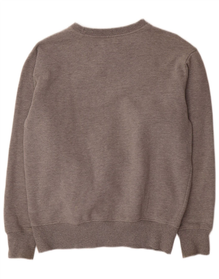 Ellesse Herren-Sweatshirt mit Grafik, Größe S, Grau, Colourblock-Baumwolle