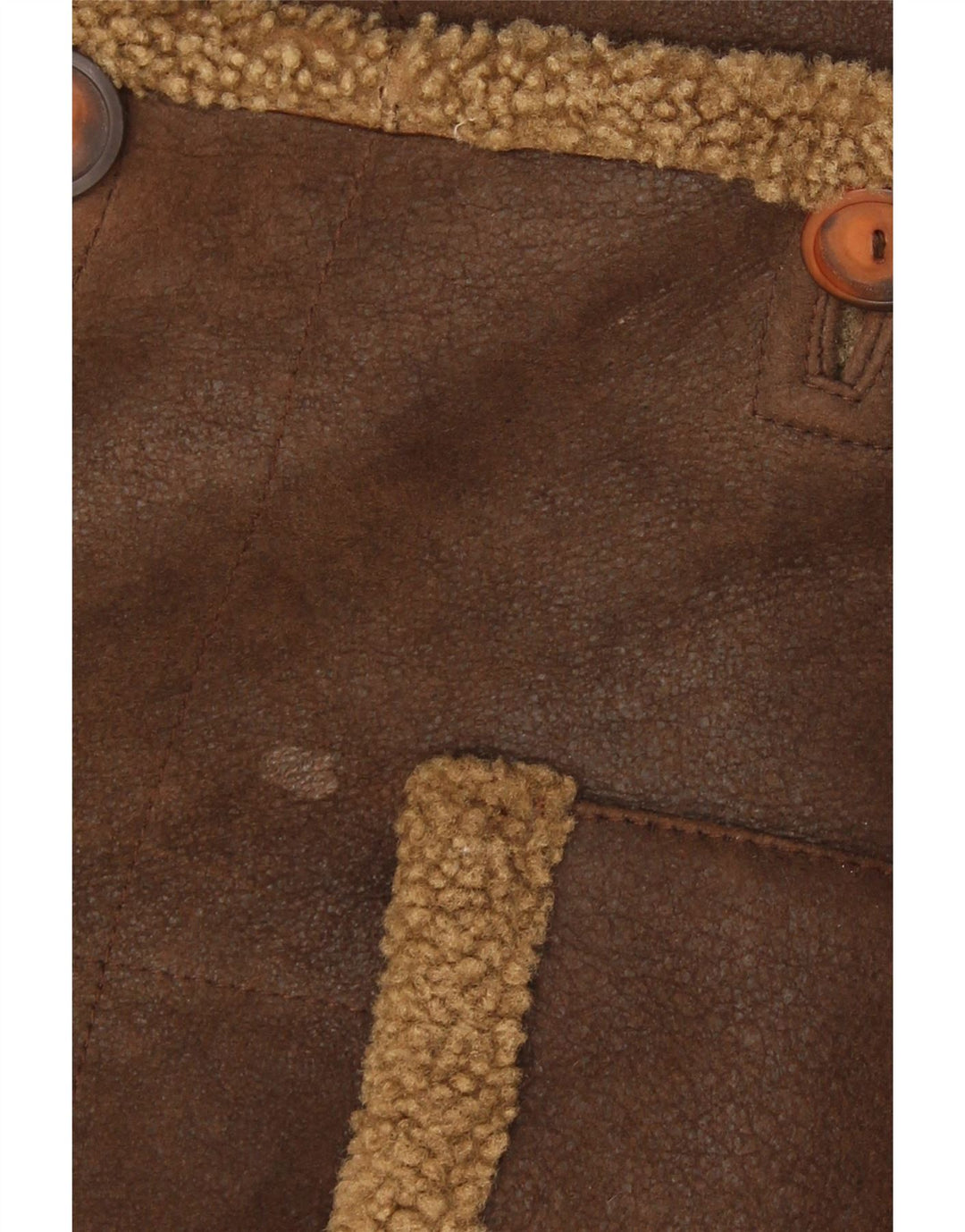 Conbipel Damen Lammfellmantel UK 14 Large Braun