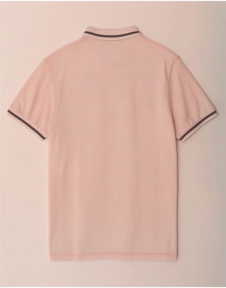 Dkny Herren-Poloshirt aus mittelrosa Baumwolle