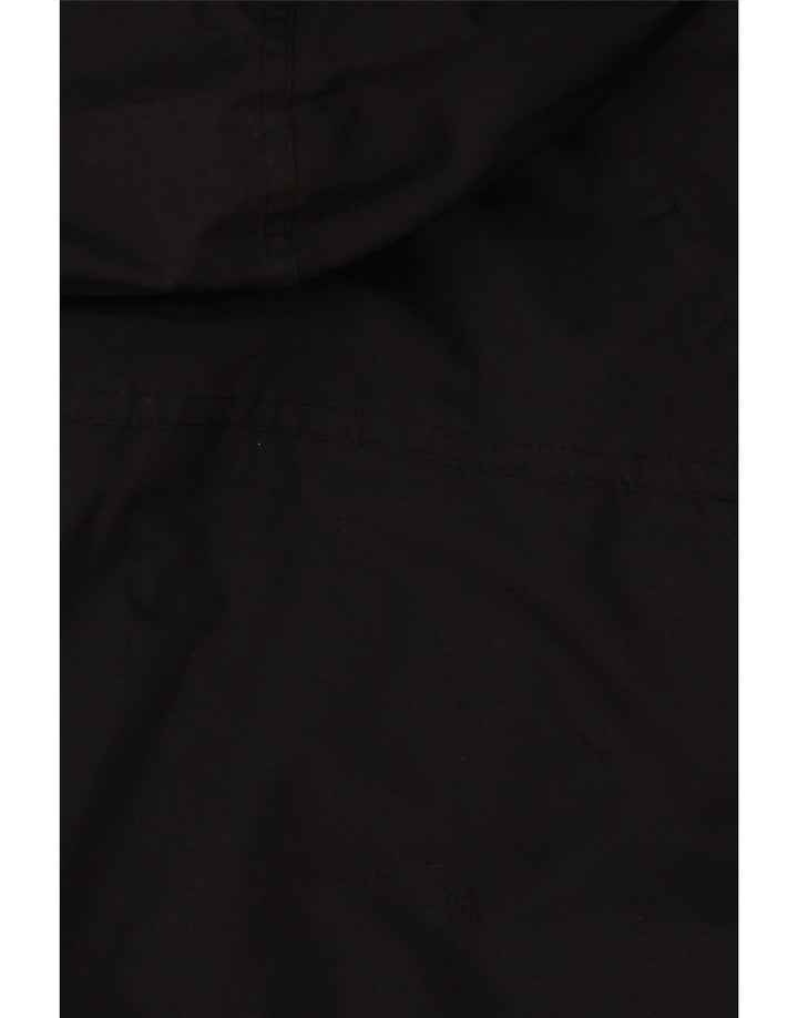 Mountain Warehouse Herren-Regenjacke mit Kapuze, UK 36, Größe S, Schwarz, Polyester