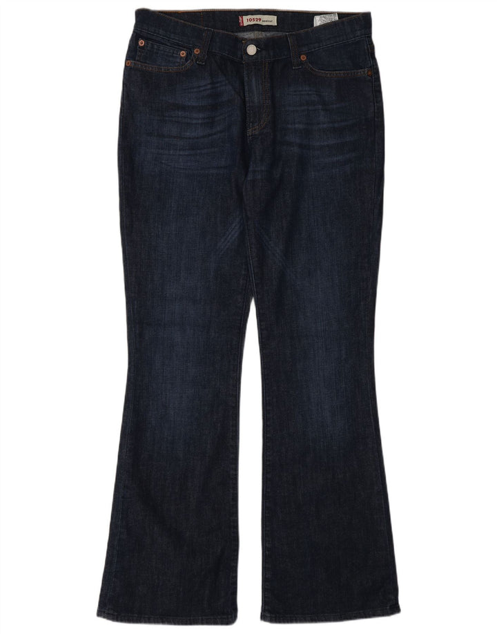 Levi's Damen 10529 Bootcut Jeans W33 L32 Marineblau Baumwolle