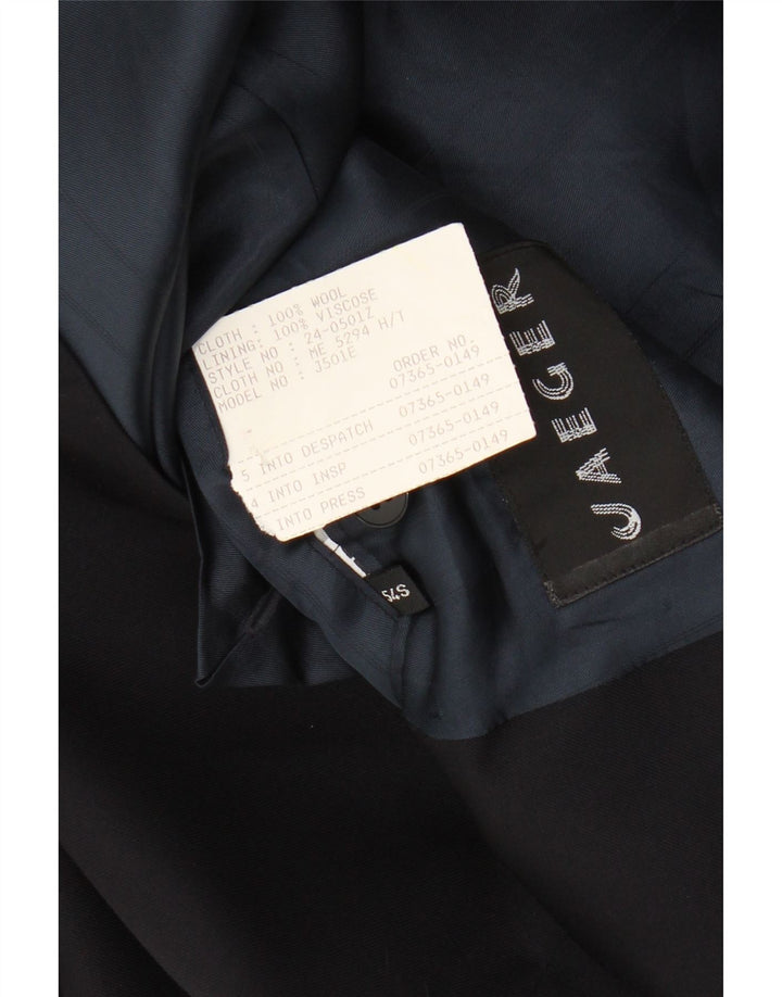 Jaeger Herren zweireihige Blazerjacke IT 54 2XL Marineblaue Wolle