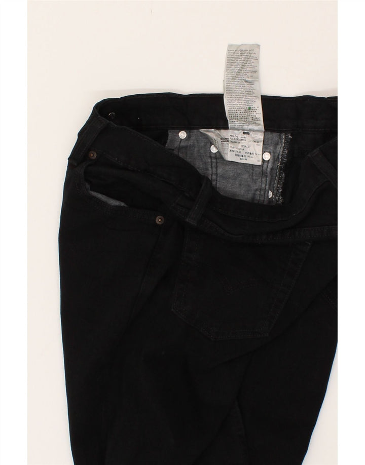 LEVI'S Mens 511 Slim Jeans W29 L28  Black Cotton Vintage Levi's and Second-Hand Levi's from Messina Hembry 