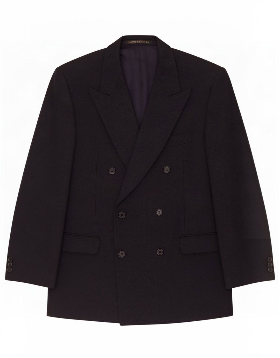 Marks & Spencer Herren St. Michael Blazer Jacke UK 40 Mittel Marineblau