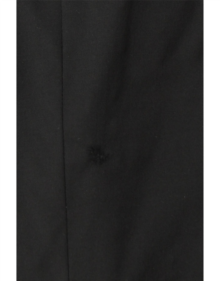 HUGO BOSS Herren Guabello 2-Knopf-Blazerjacke UK 40 Große schwarze Viskose